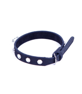 Ошейник стразы тонкий Голландия ручная работа - No Taboo