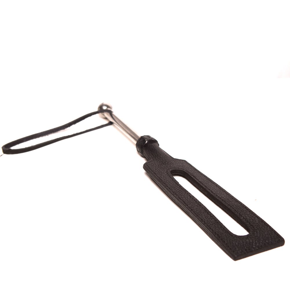 Паддл чорний натуральна шкіра Голландія ручна робота (26288), zoom