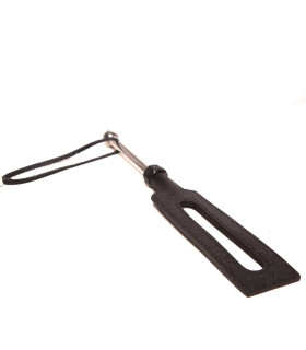 Паддл чорний натуральна шкіра Голландія ручна робота - No Taboo