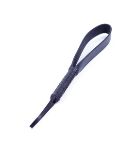 Паддл подвійний Чорний натуральна шкіра Голландія ручна робота - No Taboo