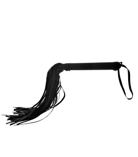Флоггер (батіг) чорний BEING Fetish - No Taboo