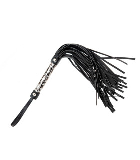Флоггер (батіг) леопардова Срібна - No Taboo