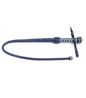 Кнут нагайка с твердым наконечником Голландия ручная работа - No Taboo