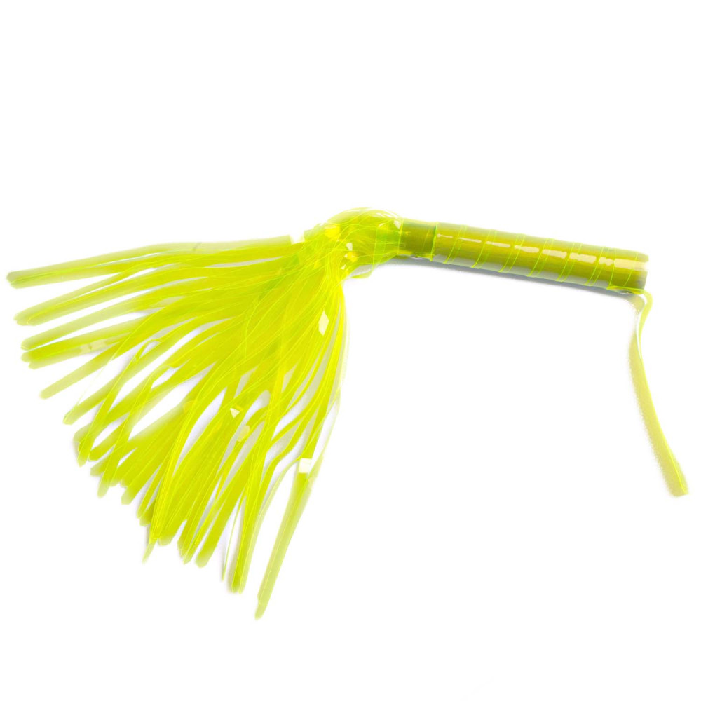 Флоггер (плетка) IDEA SM неоновый желтый (21775), zoom