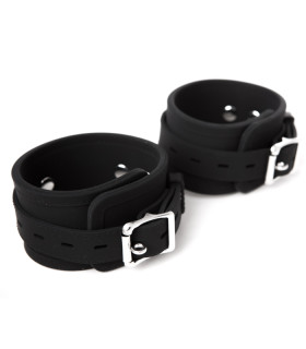 Поножі силікон чорні - No Taboo