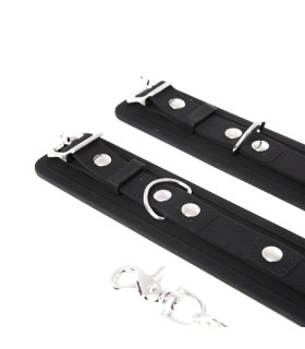 Поножі силікон чорні - No Taboo