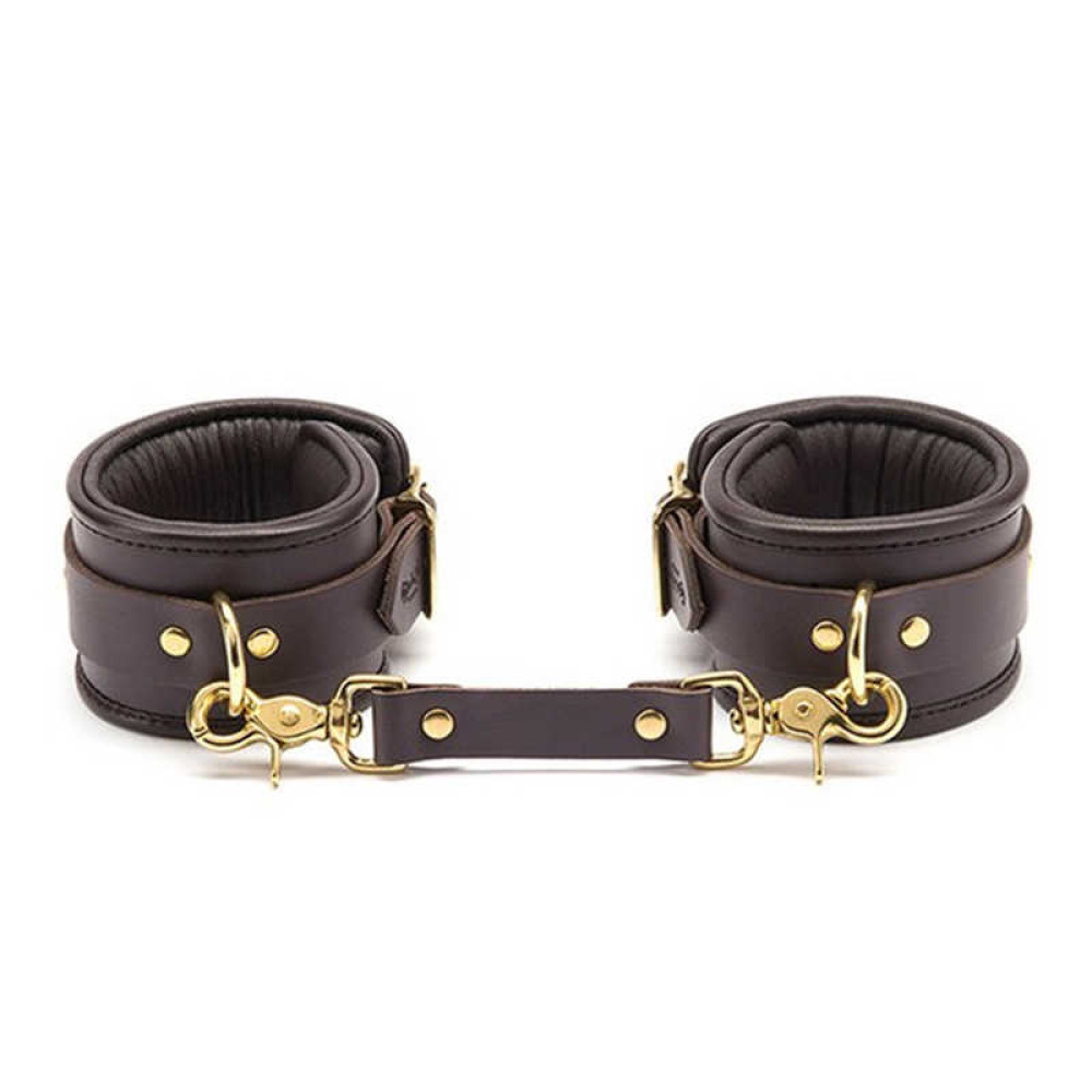 Поножі шкіряні COCO DE MER-Brown (34522), zoom