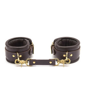 Поножі шкіряні COCO DE MER-Brown - No Taboo