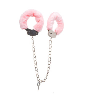 Поножи розовые металл с мехом NO TABOO - No Taboo