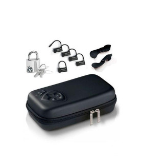 Пояс верности Mystim Pubic Enemy, золотистый, 8.2 см - No Taboo