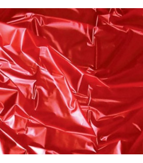 Простынь Joy Division виниловая, красная, 180 х 260 см - No Taboo