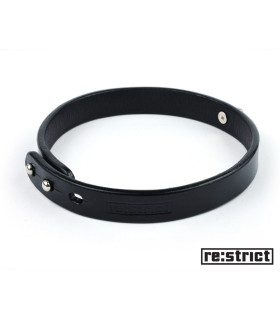 RE:STRICT Чокер с кольцом O-ring (матовый) S/M - No Taboo