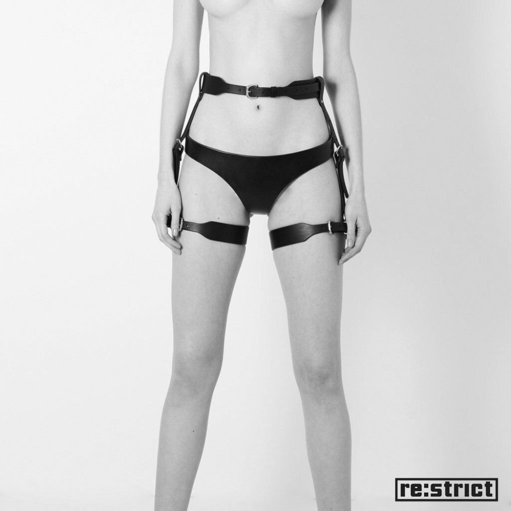 RESTRICT Пояс с фиксаторами для бедер DOMINUS (матовый) (23501), zoom