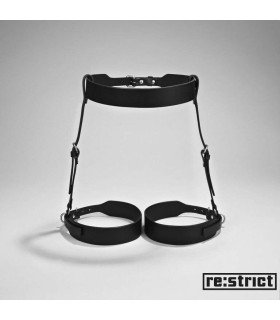 RESTRICT Пояс с фиксаторами для бедер DOMINUS (матовый) - No Taboo