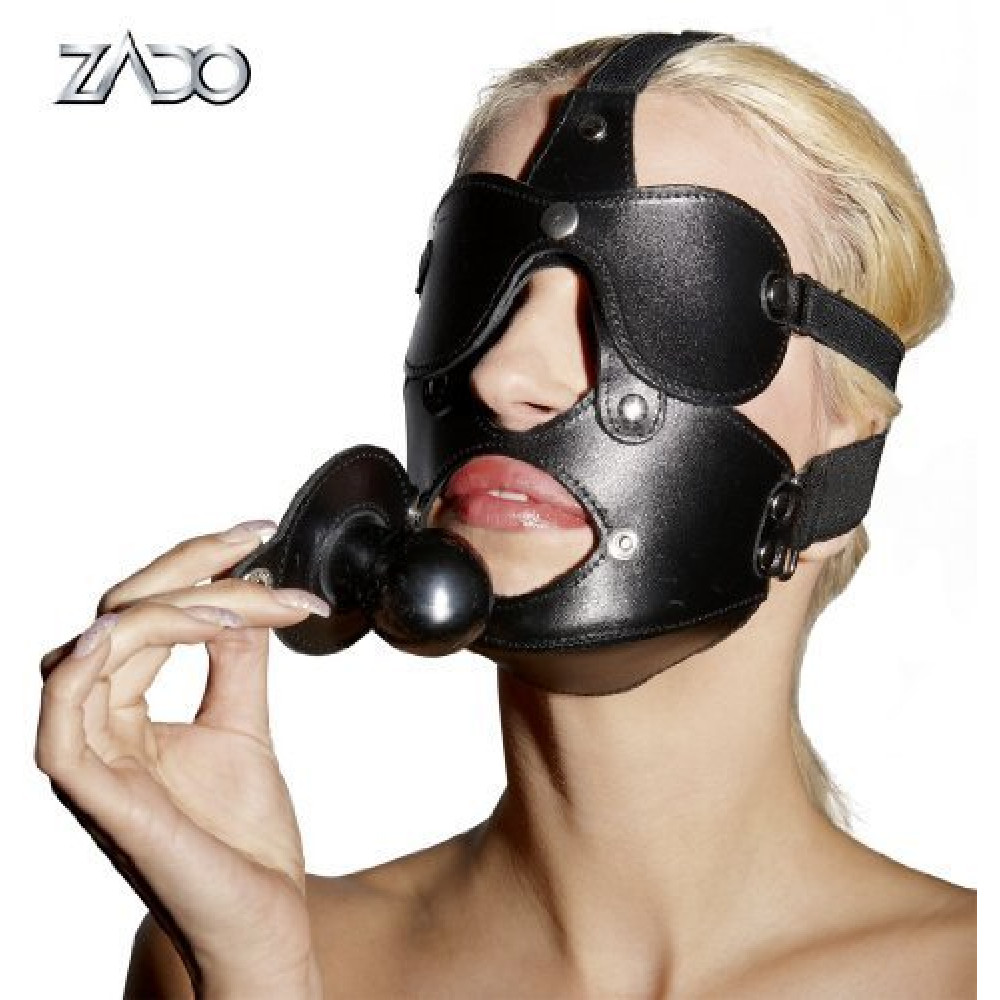 Сбруя с кляпом ZADO (27462), zoom