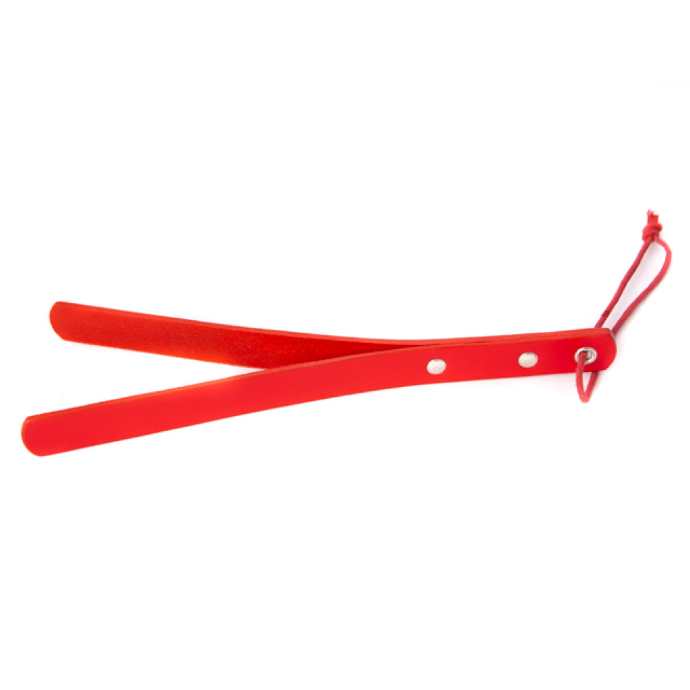 Шлепалка міні червона подвійна Голландія ручна робота (28592), zoom