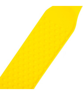 Шлепалка силикон желтая - No Taboo