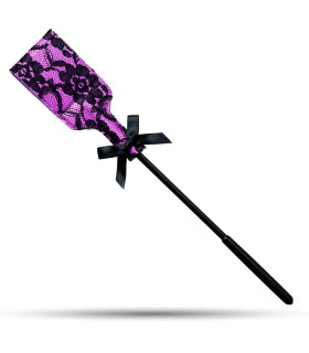 Стек с кружевом IDEA SM, черно-фиолетовый - No Taboo