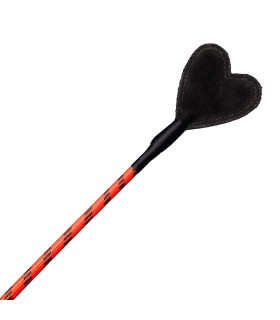 Стек з наконечником у формі серця шкіра, Голландія ручна робота - No Taboo