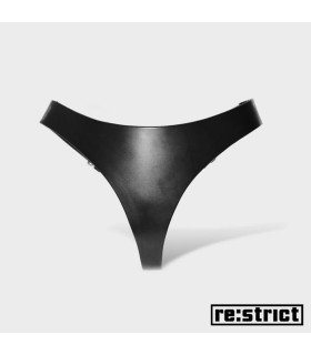 Трусики из кожи Dominus RESTRICT (матовые) - No Taboo