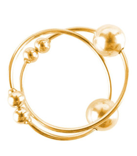 Украшение на соски Gold Nipple Bull Rings - No Taboo