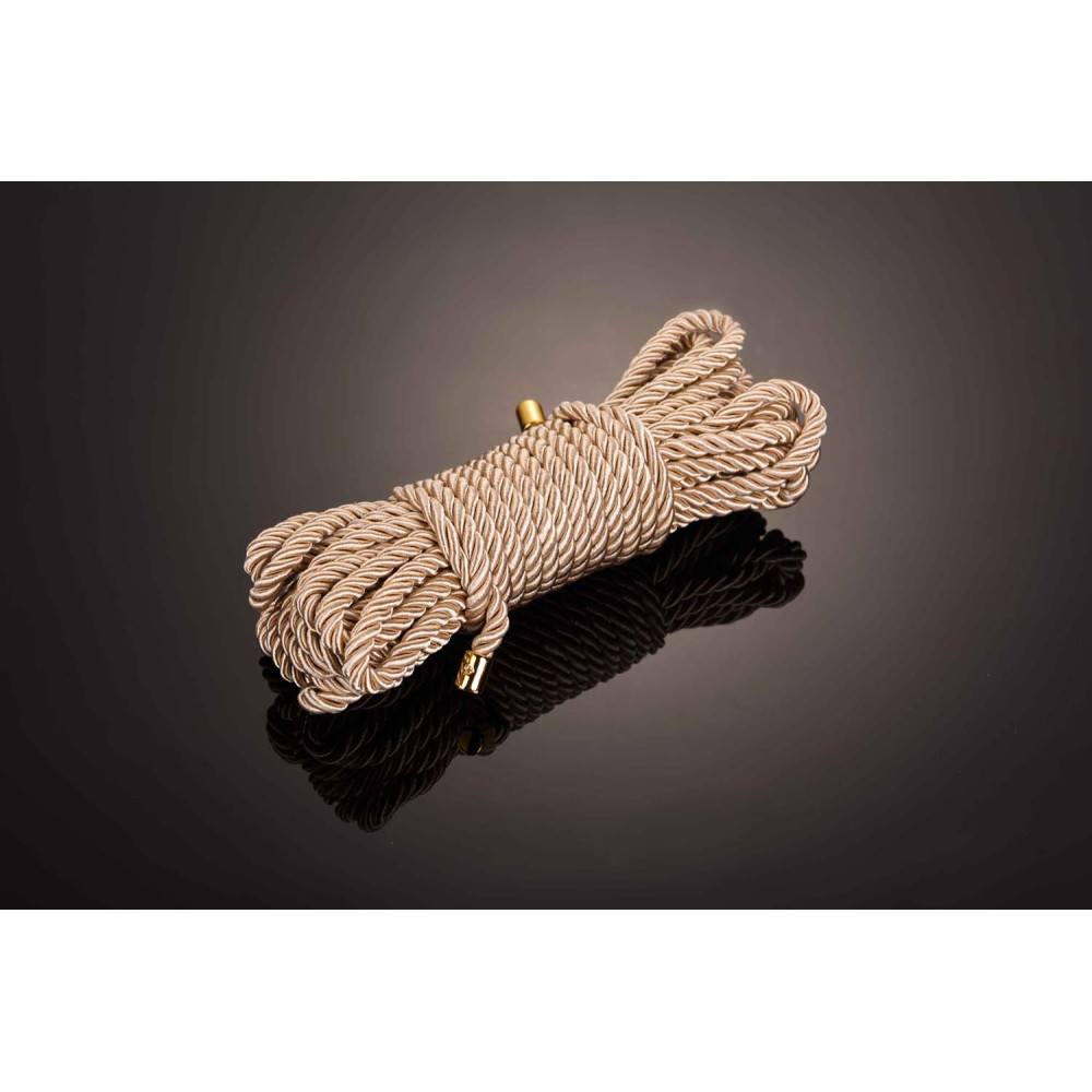 Веревка для бондажа UPKO Restraint Bondage Rope, золотая, 10 м (32972), zoom