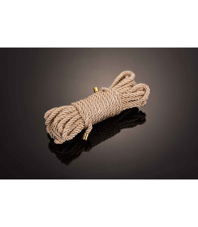 Веревка для бондажа UPKO Restraint Bondage Rope, золотая, 10 м - No Taboo