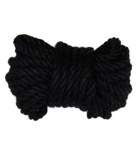 Веревка для шибари черная - No Taboo