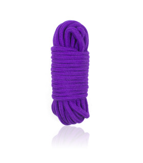 Мотузка для зв'язування IDEA SM бавовняна, фіолетова, 10 м - No Taboo