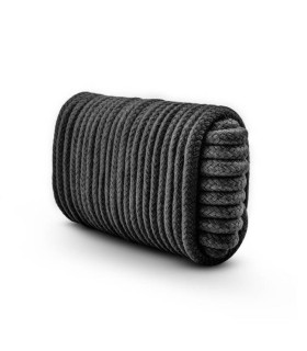 Веревка для шибари хлопковая черная Temptasia 10 м - No Taboo