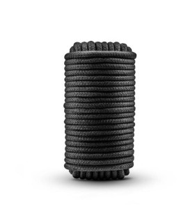 Веревка для шибари хлопковая черная Temptasia 10 м - No Taboo