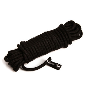 Верёвка для бондажа и шибари СВЯЗАННАЯ И ВОЗБУЖДЁННАЯ хлопок - No Taboo