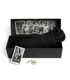 Верёвка для бондажа и шибари СВЯЗАННАЯ И ВОЗБУЖДЁННАЯ хлопок - No Taboo