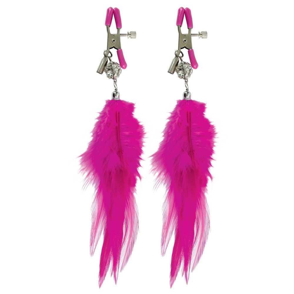 Затискачі для сосків Fancy Feather Nipple Clamps Fetish Fantasy (28777), zoom