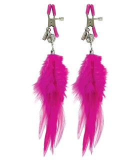 Зажимы для сосков Fancy Feather Nipple Clamps Fetish Fantasy - No Taboo