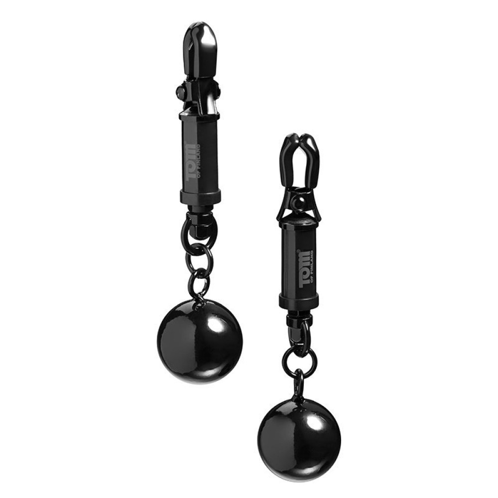 Зажимы для сосков Tom of Finland Barrel Nipple Clamps (27830), zoom