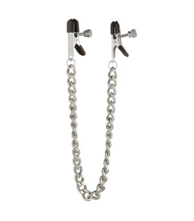 Зажимы на соски плоские с цепью NO TABOO - No Taboo