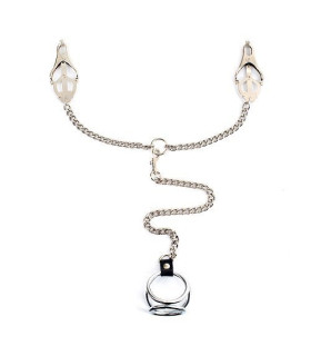 Зажимы на соски с эрекционным кольцом NO TABOO - No Taboo