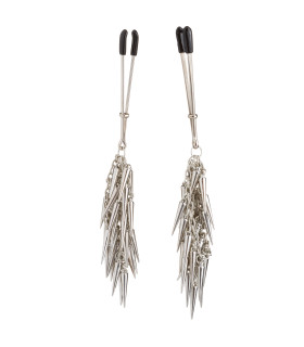 Зажимы на соски в виде пинцета с шипами NO TABOO - No Taboo