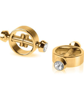 Зажимы для сосков Pipedream Fetish Fantasy золотистые, 5 х 2.6 см - No Taboo