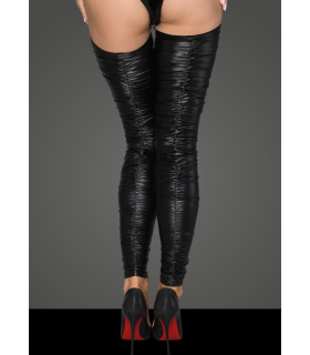 Чулки без носка F207 Noir Handmade XL - No Taboo