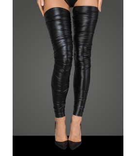 Чулки без носка F207 Noir Handmade XL - No Taboo