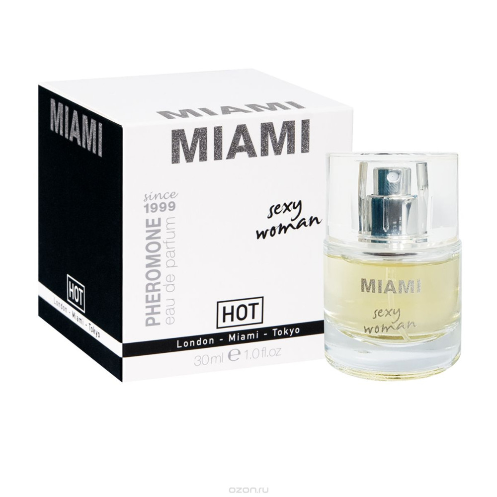 Жіночі парфуми з феромонами HOT Pheromon Parfum MIAMI Sexy Woman, 30 мл (28582), zoom