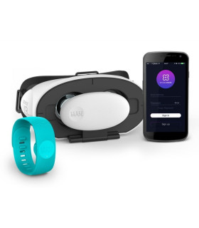 Набор Очки + браслет SENSE MAX Sense Ecosystem, голубой - No Taboo