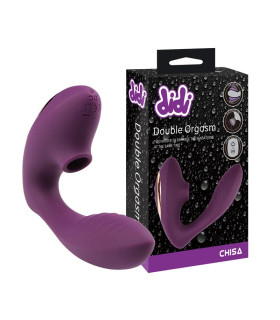 Вакуумный вибратор для пар Didi Double Orgasm - No Taboo