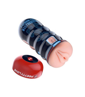Мастурбатор реалістичний Pretty Love Masturbator Vacuum Cup, в колбі, 18 х 7 см - No Taboo
