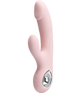 Вибратор-кролик Pretty Love Selene, розовый, 19 х 3.3 см - No Taboo