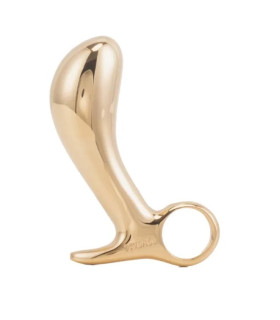 Масажер простати Sevanda Woodpecker Massager, металевий, золотий - No Taboo