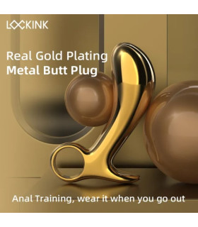 Масажер простати Sevanda Woodpecker Massager, металевий, золотий - No Taboo