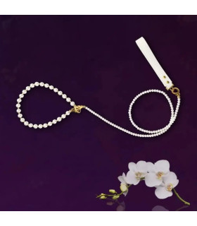 Нашийник із повідцем Sevanda Lockink, з перлами - No Taboo